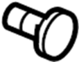 Image of Headliner Clip image for your 2005 TOYOTA TUNDRA