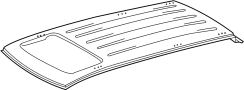 Image of Roof Panel image for your 2015 Toyota Corolla   
