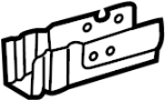 Image of Floor Side Rail Reinforcement (Front) image for your 2009 Toyota Tundra   