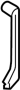Image of Interior Grab Bar Bracket image for your 2022 Toyota Camry   