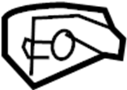 View Exterior Door Handle Cover (Front, Rear) Full-Sized Product Image 1 of 4