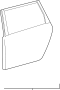 Image of Door Shell (Rear) image for your 2018 TOYOTA SIENNA