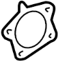 Image of Wheel Hub Gasket (Rear) image for your 1992 TOYOTA CAMRY