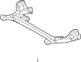 View Suspension Subframe (Rear) Full-Sized Product Image 1 of 2