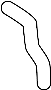 View Engine Coolant Hose Full-Sized Product Image 1 of 6