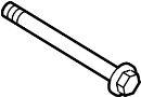View Bolt. Tensioner. Belt. Alternator. (Upper, Lower) Full-Sized Product Image