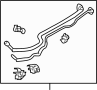 Image of A/C Pipe (Rear) image for your Toyota