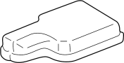 Image of Junction Block Cover (Upper) image for your 2022 TOYOTA SIENNA