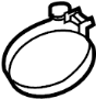 View Clamp. Resonator. Intake. Engine. Air.  Full-Sized Product Image