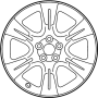 Image of Wheel image for your 2016 Toyota RAV4   