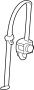 Image of Seat Belt Lap and Shoulder Belt (Rear) image for your Toyota