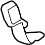 View Seat Belt Receptacle (Rear) Full-Sized Product Image 1 of 2