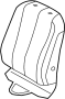 Image of Seat Back Cushion Cover (Front) image for your 2015 TOYOTA Prius C Four Hatchback