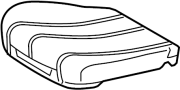 Image of Seat Cushion Foam (Front) image for your 2023 TOYOTA CAMRY Hybrid XLE Sedan