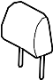 Image of Headrest (Rear) image for your 2013 Toyota