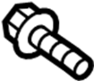 Image of Seat Armrest Bolt image for your Toyota