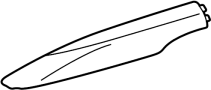 View Roof Rack Cover (Front, Upper) Full-Sized Product Image