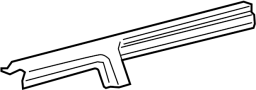 Image of Roof Side Rail image for your 2024 Toyota BZ4X   