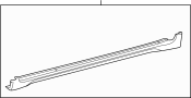 Image of Rocker Panel Guard image for your 2001 TOYOTA LAND CRUISER
