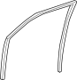 Image of Window Channel (Front) image for your 2004 Toyota Tundra 4.7L V8 M/T RWD SR5 Crew Cab Pickup Fleetside 