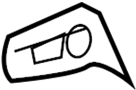 View Exterior Door Handle Pad (Front) Full-Sized Product Image 1 of 4