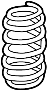 Image of Coil Spring (Rear) image for your 2016 Toyota 4Runner   