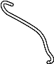 Image of Engine Coolant Reservoir Hose image for your 2017 TOYOTA SIENNA XLE Mini Passenger Van 3.5L  AWD