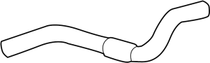 View Automatic Transmission Oil Cooler Hose Full-Sized Product Image 1 of 2