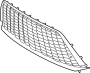 Image of Grille (Lower) image for your 2023 TOYOTA SIENNA LE Mini Passenger Van 2.5L FULL HYBRID EV-GAS (FHEV) CVT FWD