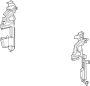 Image of Radiator Support Air Deflector image for your 2016 Toyota Tacoma   