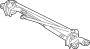 Image of Windshield Wiper Linkage (Front) image for your 2013 Toyota Highlander   