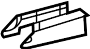 Image of Seat Track Cover image for your TOYOTA