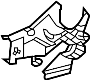 View Seat Back Recliner Adjustment Mechanism Cover Full-Sized Product Image 1 of 8