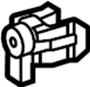 Image of Fuel Pressure Regulator Bracket Mount image for your 2022 TOYOTA SIENNA