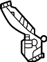 Image of Tailgate Lift Motor Bracket (Upper) image for your 2019 TOYOTA SIENNA