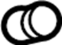 Image of Cushion. Bumper. (Left, Upper). Bump Stop used for the. image for your 2018 Toyota Yaris   