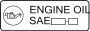 View Oil. Engine. Caution. Label.  Full-Sized Product Image
