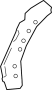 Image of Fender Apron Extension (Front, Rear, Upper) image for your 2007 Toyota Corolla   