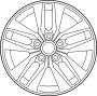 Image of Wheel image for your 2013 Toyota Prius   