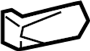 View Body A-Pillar Bracket (Front, Lower) Full-Sized Product Image 1 of 1