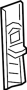 Image of Cover. Seat. Plate. Belt. Anchor. (Front). Cover used for the Seat. image for your 2014 Toyota Tacoma   