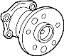 View Wheel Bearing and Hub Assembly (Rear) Full-Sized Product Image 1 of 2