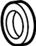 Image of Drive Shaft Washer. WASHER, PLATE. image