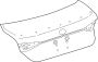 Image of Deck Lid image for your 2003 TOYOTA PRIUS
