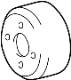 View Engine Water Pump Pulley Full-Sized Product Image