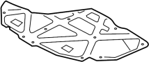 Image of Hood Insulation Pad image for your 2005 Toyota Solara 3.3L V6 A/T SLE CONVERTIBLE 