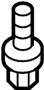 View Fender Liner Screw Full-Sized Product Image