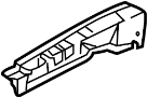 Image of Fender Rail (Front, Upper) image for your 2007 Toyota Matrix   