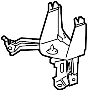 Image of Bracket. ABS. Actuator. ASSEMBLY, BRAKE. Hydraulic. Modulator.  ABS Hydraulic Actuator. image for your 2003 TOYOTA CAMRY SE 2400CC 16-VALVE DOHC EFI, MANUAL , 5-SPEED