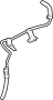 View Power Steering Return Hose (Upper) Full-Sized Product Image